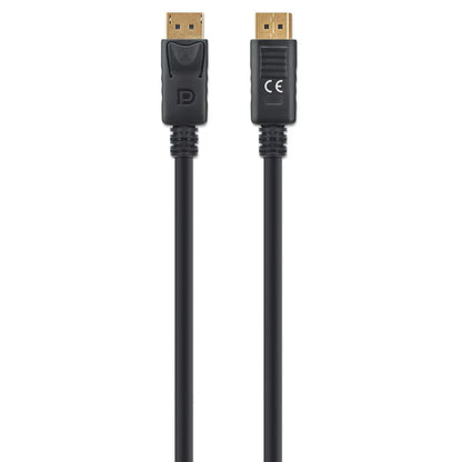 Cable Displayport,manhattan,355582, V1.4 M-m, 3.0m Negro 8k60hz