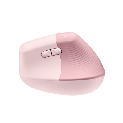 Mouse Logitech Lift Vertical Ergo Optico Inalambrico Bt Logi Bolt Easy-switch Rosa