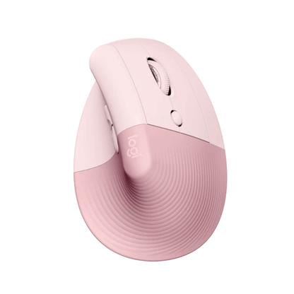 Mouse Logitech Lift Vertical Ergo Optico Inalambrico Bt Logi Bolt Easy-switch Rosa