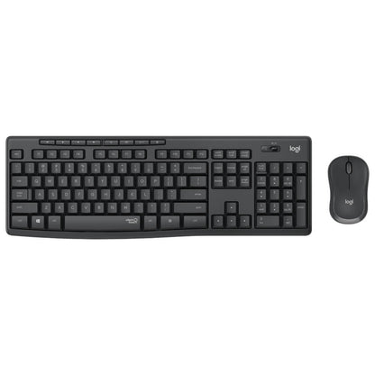 Teclado Y Mouse Logitech Mk295 Silent Inalambrico Receptor Usb (espaÑol) Negro