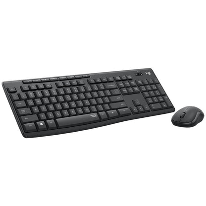 Teclado Y Mouse Logitech Mk295 Silent Inalambrico Receptor Usb (espaÑol) Negro