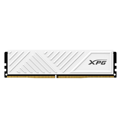 Memoria Xpg Gammix D35 Udimm Ddr4 3200/3600 Mt/s 8gb Cl19 Con Disipador Pc/gamer Color Blanco (ax4u32008g16a-swhd35)