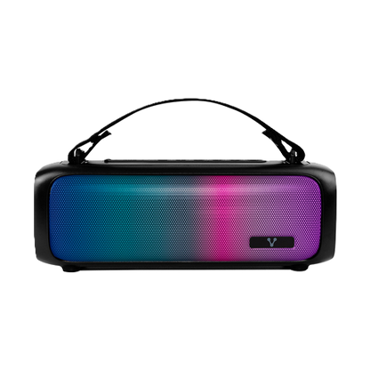 Bocina Inalambrica Vorago / Bsp-260, Bluetooth / Usb / 3.5mm / Luz Rgb / Tws / 16w Rms Con Hasta 7 Hrs Autonomia