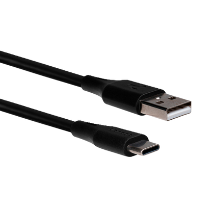Cable Vorago Cab-c01b Usb-tipo C 1 Metro Carga Rapida Negro