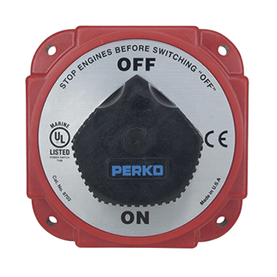 Switch Selector de Batería y Alternador On / Off de Servicio pesado,  para Sistemas Eléctricos Marinos