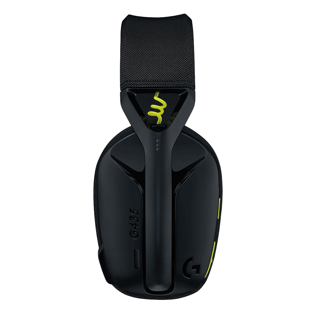 Audifonos Gaming Logitech G435 Lightspeed Inalambrico Recargable 18hrs De Uso Negro