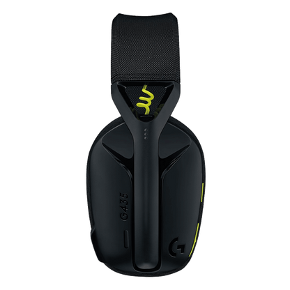 Audifonos Gaming Logitech G435 Lightspeed Inalambrico Recargable 18hrs De Uso Negro