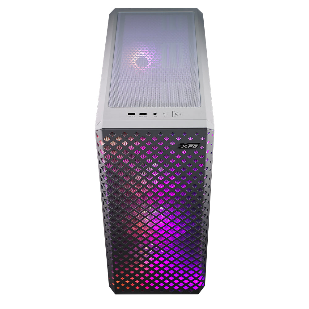 Gabinete Adata Xpg Defender Pro Mid Tower Panel Cristal Templado Atx 3 Ventiladores Blanco (defender Pro-whcww)