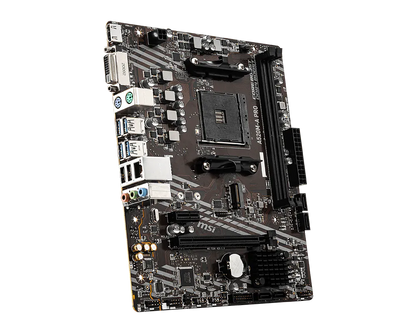 Mb Msi A520 Amd S-am4 3a Gen/2xddr4 3200/hdmi/dvi/4xusb 3.2/m.2/micro Atx/gama Basica