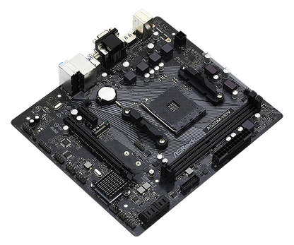 Mb Asrock A520m Amd Am4 / Ddr4 4733 / 1 X Pcie 3.0 X16 / D-sub / Dvi-d / Hdmi / 6 X Usb 3.2 / Gama Baja