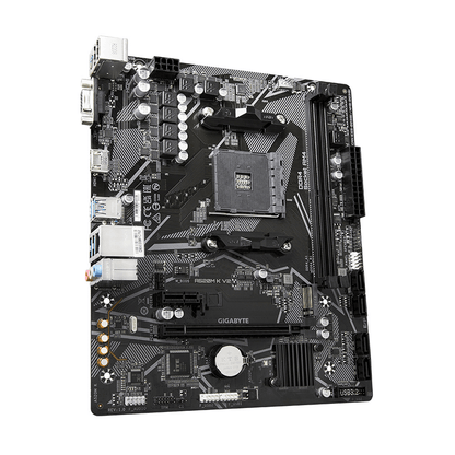 Mb Gigabyte A520 Amd S-am4 3a Gen/2xddr4 3200/hdmi/dvi/vga/4xusb 3.2/m.2/micro Atx/gama Basica