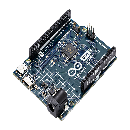 Arduino UNO REV4 MINIMA / Ideal para proyectos embebidos / Convertidor digital a analógico  DAC / ADC de 14 Bits / RTC / USB Tipo C