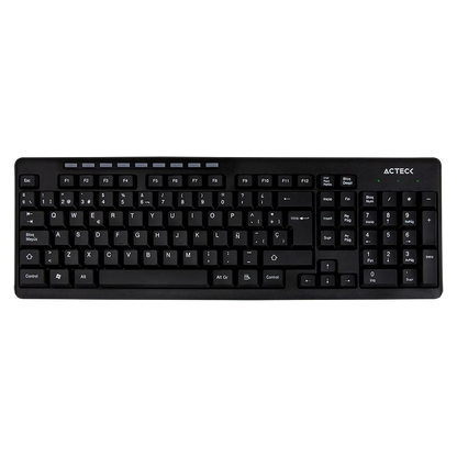 Teclado Acteck Inspire Ti215 / Inalambrico / Receptor Usb / Multimedia / 114 Teclas / EspaÑol /ac-913973