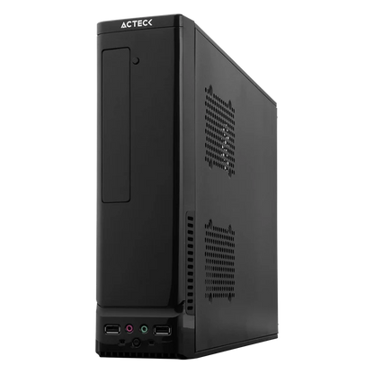 Gabinete Acteck Atom / Micro Torre Slim / Micro Atx, Mini Itx / Fuente Sfx 450w / Metal / Negro / Ac-929042