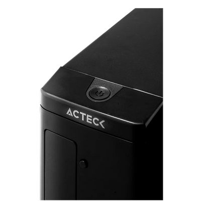 Gabinete Acteck Atom / Micro Torre Slim / Micro Atx, Mini Itx / Fuente Sfx 450w / Metal / Negro / Ac-929042