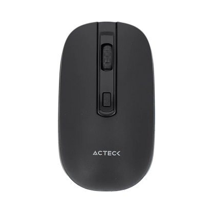 Kit Acteck Creator Mk450 / Teclado Y Mouse / Inalambrico / Receptor Usb / 105 Teclas / Multimedia / EspaÑol / Win- Linux / Membrana / Optico / 1200 Dpi / 2 Botones Scroll / Negro / Ac-931748
