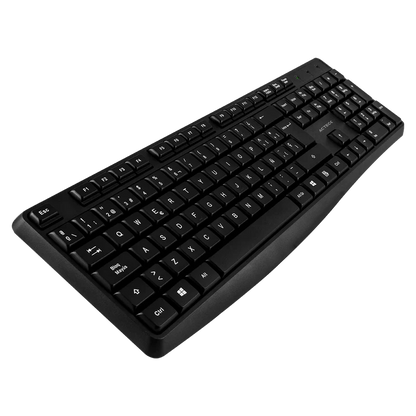 Kit Acteck Creator Mk440 / Teclado Y Mouse / Inalambrico / Receptor Usb / 105 Teclas / Optico / 1000 Dpi / Negro / Ac-931755