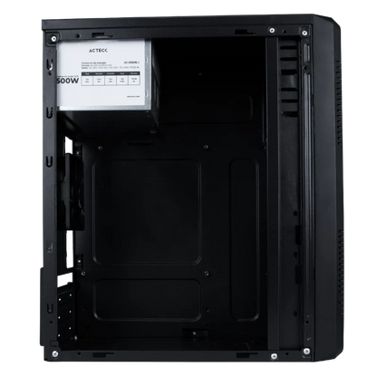 Gabinete Acteck Kioto Gc240 / Mini Torre / Micro Atx, Mini Itx / Fuente 500w / Metal / Negro / Ac-932547
