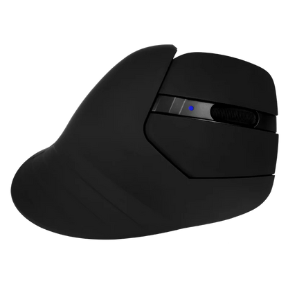 Mouse Acteck Optimize Mi690 / Vertical / Inalambrico / Receptor Usb / Recargable / Optico / 2400 Dpi Ajustable / Negro / Ac-933049