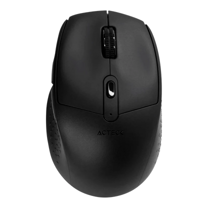 Mouse Acteck Optimize Ergo Mi680 / Inalambrico / Dual / Receptor Usb - Bluetooth / Laser / 1600 Dpi / Negro / Ac-934077