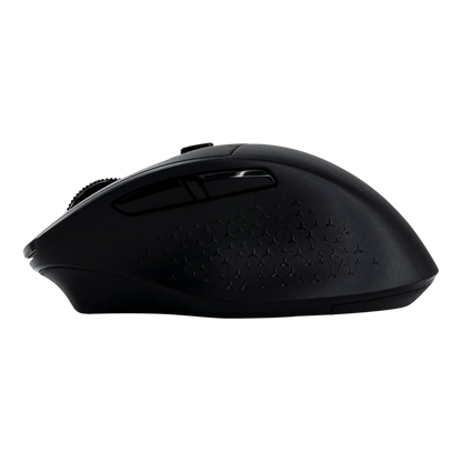 Mouse Acteck Optimize Ergo Mi680 / Inalambrico / Dual / Receptor Usb - Bluetooth / Laser / 1600 Dpi / Negro / Ac-934077