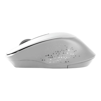 Mouse Acteck Optimize Ergo Mi470 / Inalambrico / Receptor Usb / Optico / 1600 Dpi Ajustable / 2 Botones Scroll / Ergonomico / Click Silencioso / Win Mac / Blanco / Ac-934152