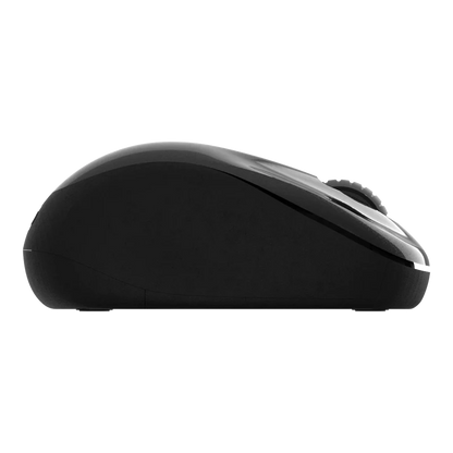 Mouse Acteck Optimize Trip Mi480 / Inalambrico / Receptor Usb / Laser / Click Silencioso / 1600 Dpi / Negro / Ac-934169