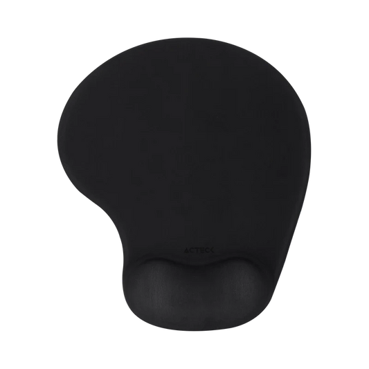 Mousepad Acteck Mg210 / Mouse Pad ReposamuÑecas De Gel / Base Antideslizante / Ergonomico / 24x21x2.5 Cm / Negro / Ac-934329