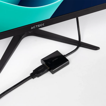 Adaptador Acteck Shift Plus Ah435 / Displayport A Hdmi / 4k / 20 Cm / Negro / Ac-934763
