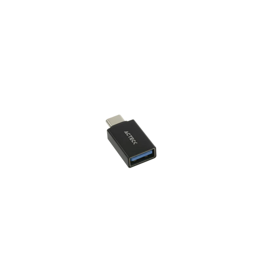 Adaptador Acteck Shift Plus Au210 / Usb A - Usb C / Garantia 1 AÑo / Negro / Ac-934817