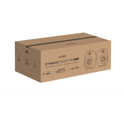 Bocinas Acteck Dynamic Exact Bs685 / Inalambrica / Bluetooth - Aux Rca - Optica - Hdmi - Arc - Usb / Control Remoto / 80w Rms / Sonido Estereo / Negro / Ac-935210
