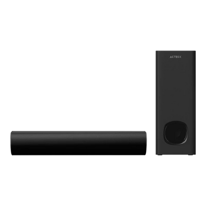 Barra De Sonido Acteck Dynamic Trim Bs465 / Subwoofer Alambrico / Bluetooth / Hdmi / Ptico / 60w / Alimentacin 110v / Negro / Ac-935234