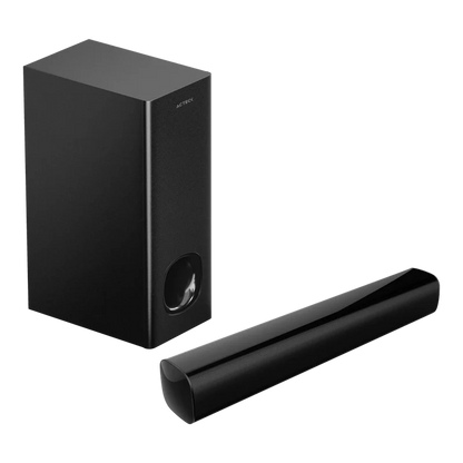 Barra De Sonido Acteck Dynamic Trim Bs465 / Subwoofer Alambrico / Bluetooth / Hdmi / Ptico / 60w / Alimentacin 110v / Negro / Ac-935234