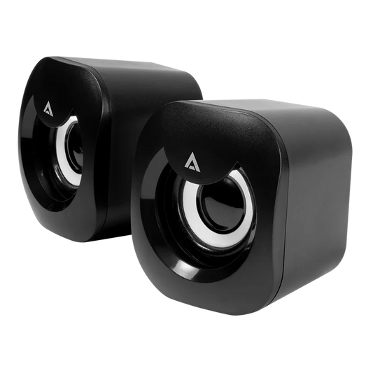 Bocinas Acteck / Esence Basic As215 / Alambrica / Usb / Iluminacion Led / Negro / Ac-935272
