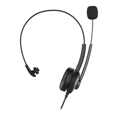 Audifonos Acteck Centric Pro Hn620 / Alambricos / Diadema Para Conferencia / Usb / Microfono Flexible / 4 Botones Controladores / Negro / Ac-935326