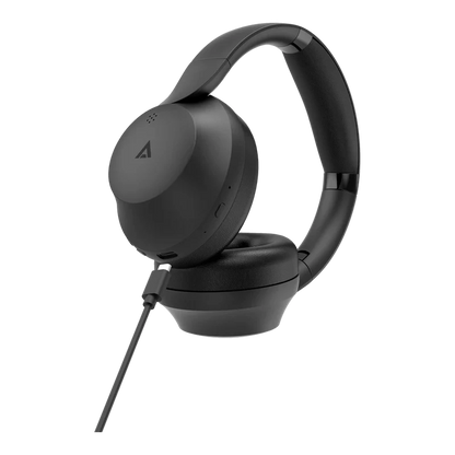 Audifonos Acteck Zion Pro Hp665 / Diadema Plegable / Inalambricos / Bluetooth / Cancelacion De Ruido / Bateria 40h / Negro / Ac-935340