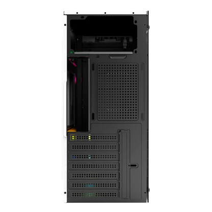 Gabinete Acteck Draco Gm450 / Atx/ Micro Atx / Itx / Usb 2.0 X 2 / Fuente De Poder 500 W Incluida / Blanco / Ac-935722