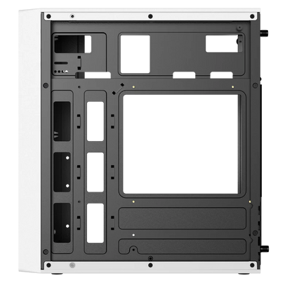 Gabinete Acteck Fusion Ii Gi440 / Mini Torre / Micro Atx, Mini Itx / Fuente De Poder 500w / Panel Acrilico / Metal / Blanco / Ac-935760