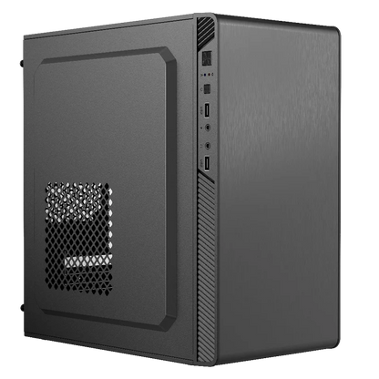 Gabinete Acteck Performance Ii Gi215 / Mini Torre / Micro Atx, Itx / Fuente De Poder 500w Incluida  / Full Metal / Negro / Ac-935777