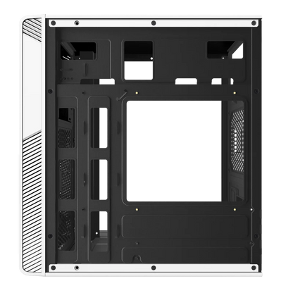 Gabinete Acteck Performance Ii Gi215w / Mini Torre / Micro Atx - Itx / Fuente De Poder 500w Incluida / Panel Acrilico - Metal / Blanco / Ac-935852