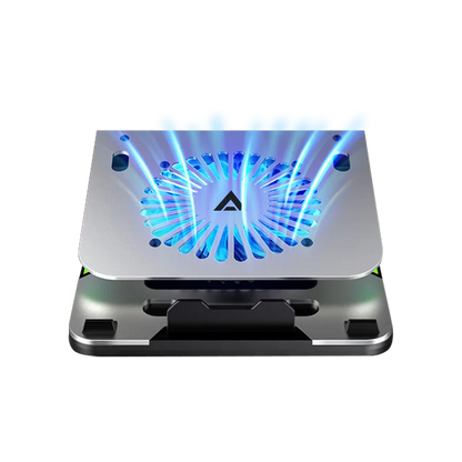 Base Enfriadora Acteck Froost Ex Be650 / 4 Puertos Usb / 16 Pulgadas / Peso 0.750 G /1 Ventilador / Aluminio / Antiderrapante / Rgb / Ac-936156