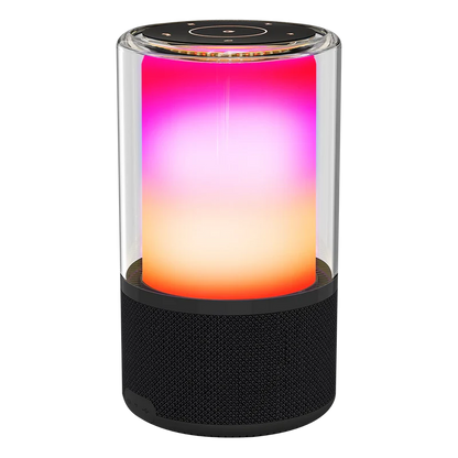 Bocina Acteck Glee Pure Ap70 / Inalambrica / Bluetooth - Conexion Tws  3.5 Mm / Sonido Estereo / 20 W / Iluminacion Led / Subwoofer / Negro / Ac-936385