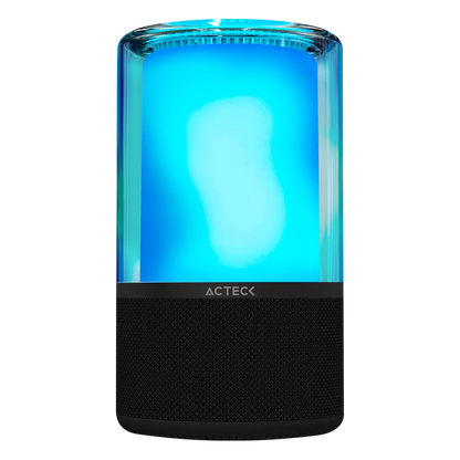 Bocina Acteck Glee Pure Ap70 / Inalambrica / Bluetooth - Conexion Tws  3.5 Mm / Sonido Estereo / 20 W / Iluminacion Led / Subwoofer / Negro / Ac-936385