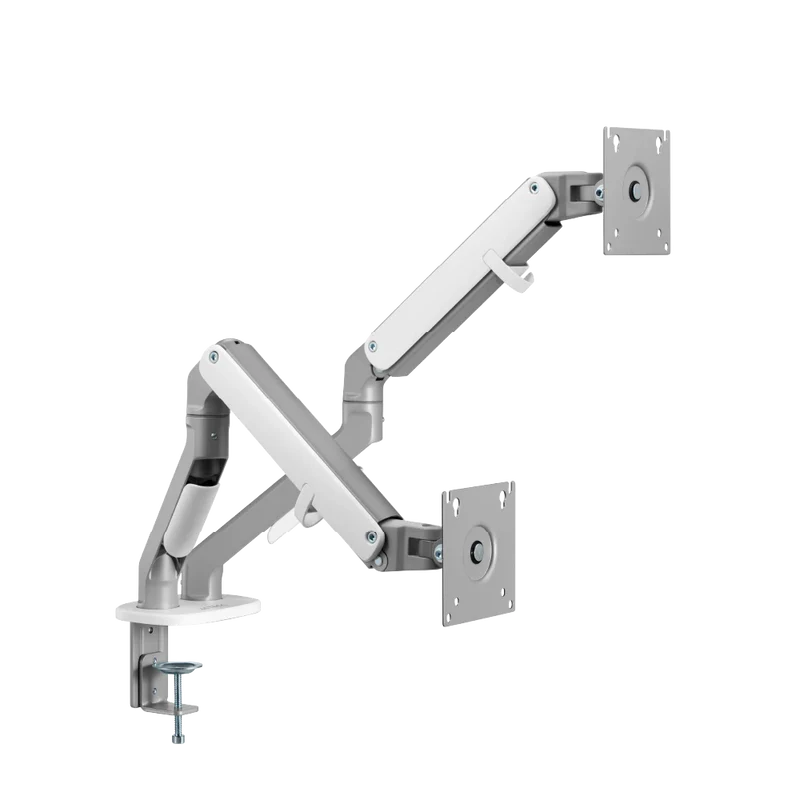 Soporte Acteck Enforce Motion Sm626 / Monitor 17 A 32 Pulg / Max 9 Kg Por Brazo / Articuilado Hidraulico / Escritorio / Vesa / Ajuste Para Monitor Curvo / Inclinacion Y Giro Ajustable / Ac-936552