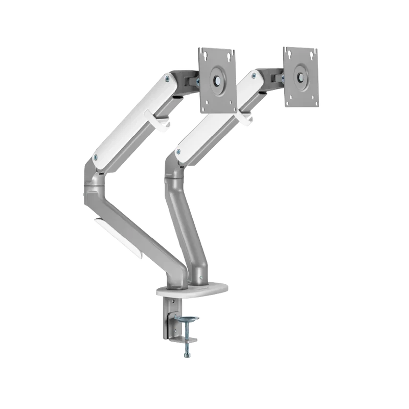 Soporte Acteck Enforce Motion Sm626 / Monitor 17 A 32 Pulg / Max 9 Kg Por Brazo / Articuilado Hidraulico / Escritorio / Vesa / Ajuste Para Monitor Curvo / Inclinacion Y Giro Ajustable / Ac-936552