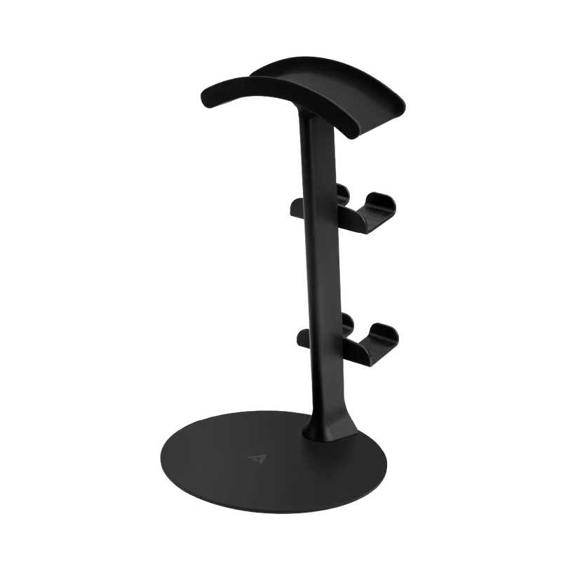 Soporte Acteck Vault Station Bd414 / Base Para Diadema Y Control / Silicon / Antideslizante / Ajustable / Negro / Ac-936590