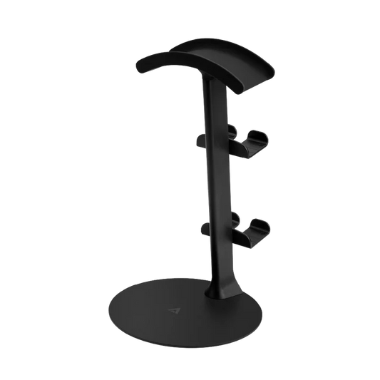Soporte Acteck Vault Station Bd414 / Base Para Diadema Y Control / Silicon / Antideslizante / Ajustable / Negro / Ac-936590