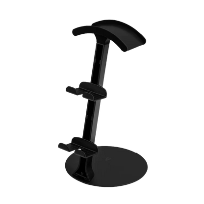 Soporte Acteck Vault Station Bd414 / Base Para Diadema Y Control / Silicon / Antideslizante / Ajustable / Negro / Ac-936590