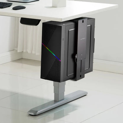Soporte Acteck Vault Bow Pro Bc434 / Para Pc / Rotacion Altura Y Profundidad Ajustable / Hasta 10 Kg / Fijacion Por Atornillado / Negro / Acero / Ac-936613