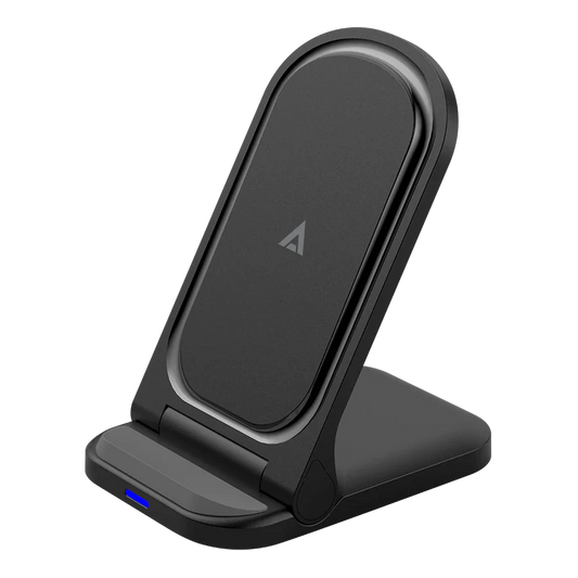 Cargador De Escritorio Acteck Energon S-mate Ci710 / Para Celular / Inalambrico Qi / 15 W / Receptor Carga Qi / Usb - Tipo C / Abs / Negro / Ac-937160